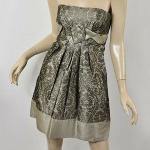 BCBGMaxAzria Strapless Cocktail Dress